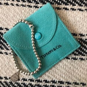 TIFFANY & CO. Silver bead bracelet